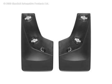 Picture of WeatherTech 07-13 Chevrolet Silverado No Drill Mudflaps - Black