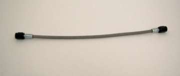 Picture of Fragola -2AN Brake Line w- -3AN Black Alum- Nuts 12in