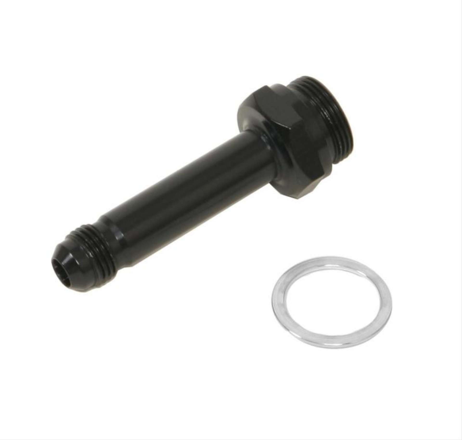 Picture of Fragola -6AN x 7-8-20 Carb Adapter Long 3in - Black