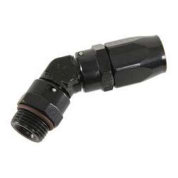 Picture of Fragola -10AN x 45 Degree x 3-4-16 8 Hose End - Black