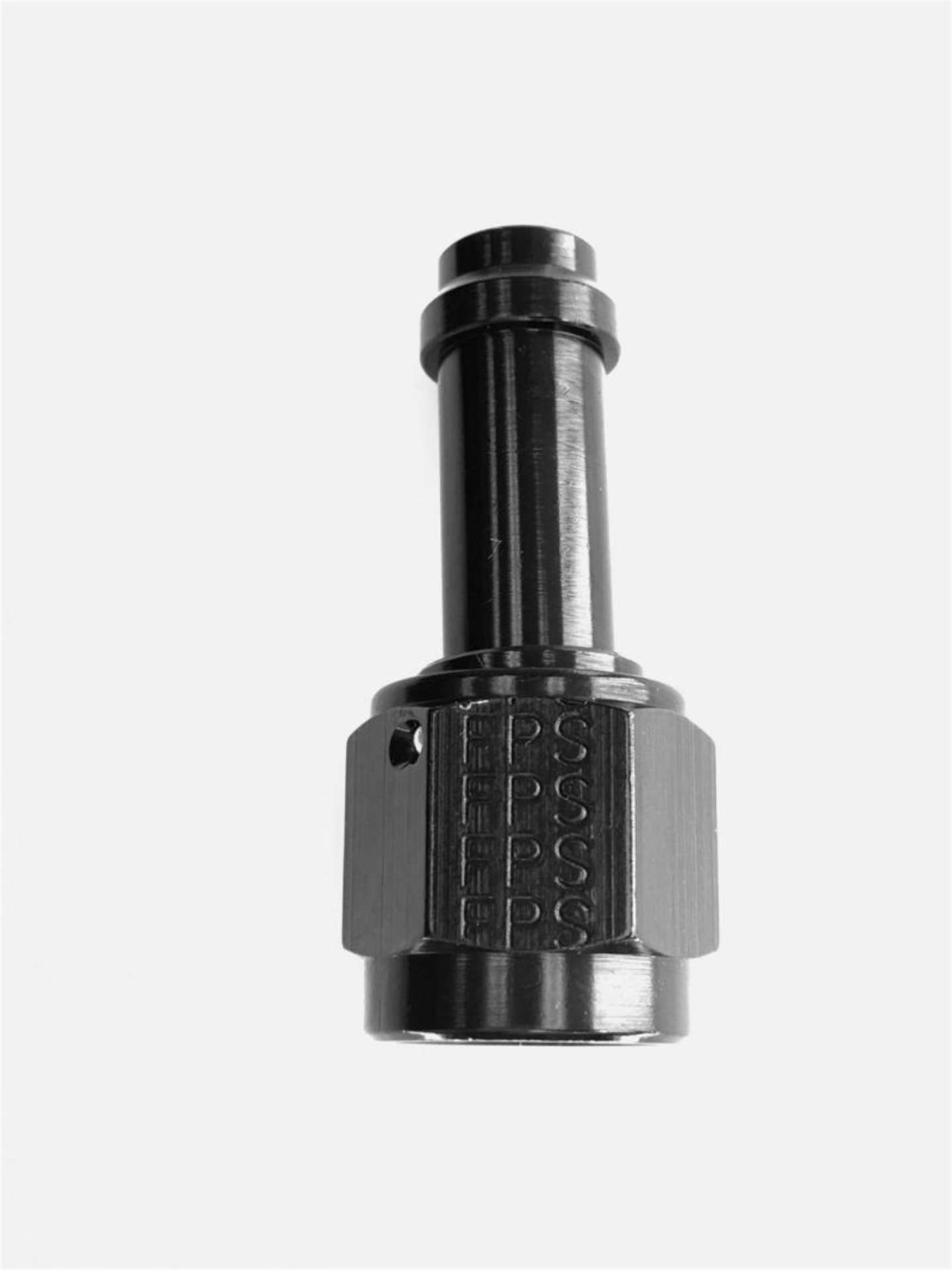 Picture of Fragola -8AN Straight EZ Street Hose End Black