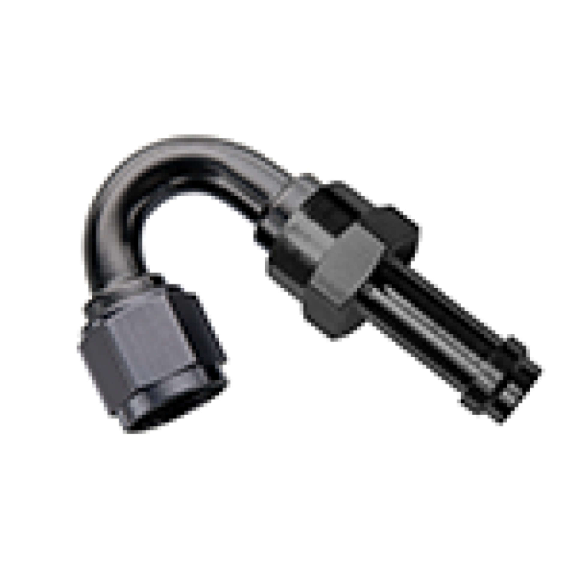 Picture of Fragola -6AN 150 Degree EZ Street Hose End Black