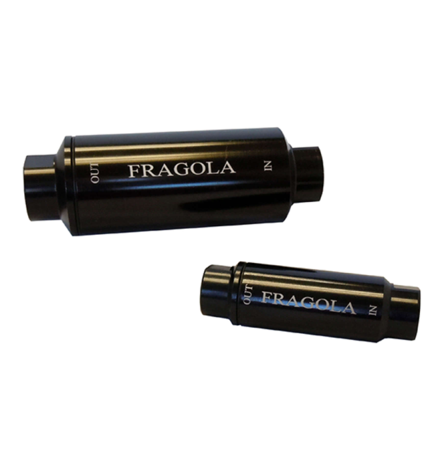 Picture of Fragola Fuel Filter -6AN In-Out 40 Micron- Black