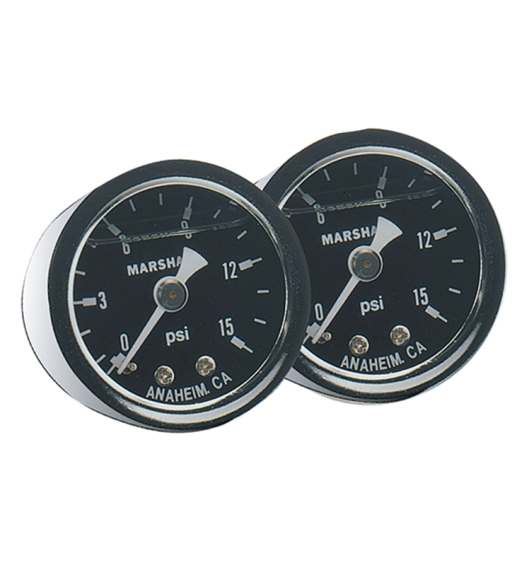 Picture of Fragola Fuel Pressure Gauge 0-15 PSI Dry