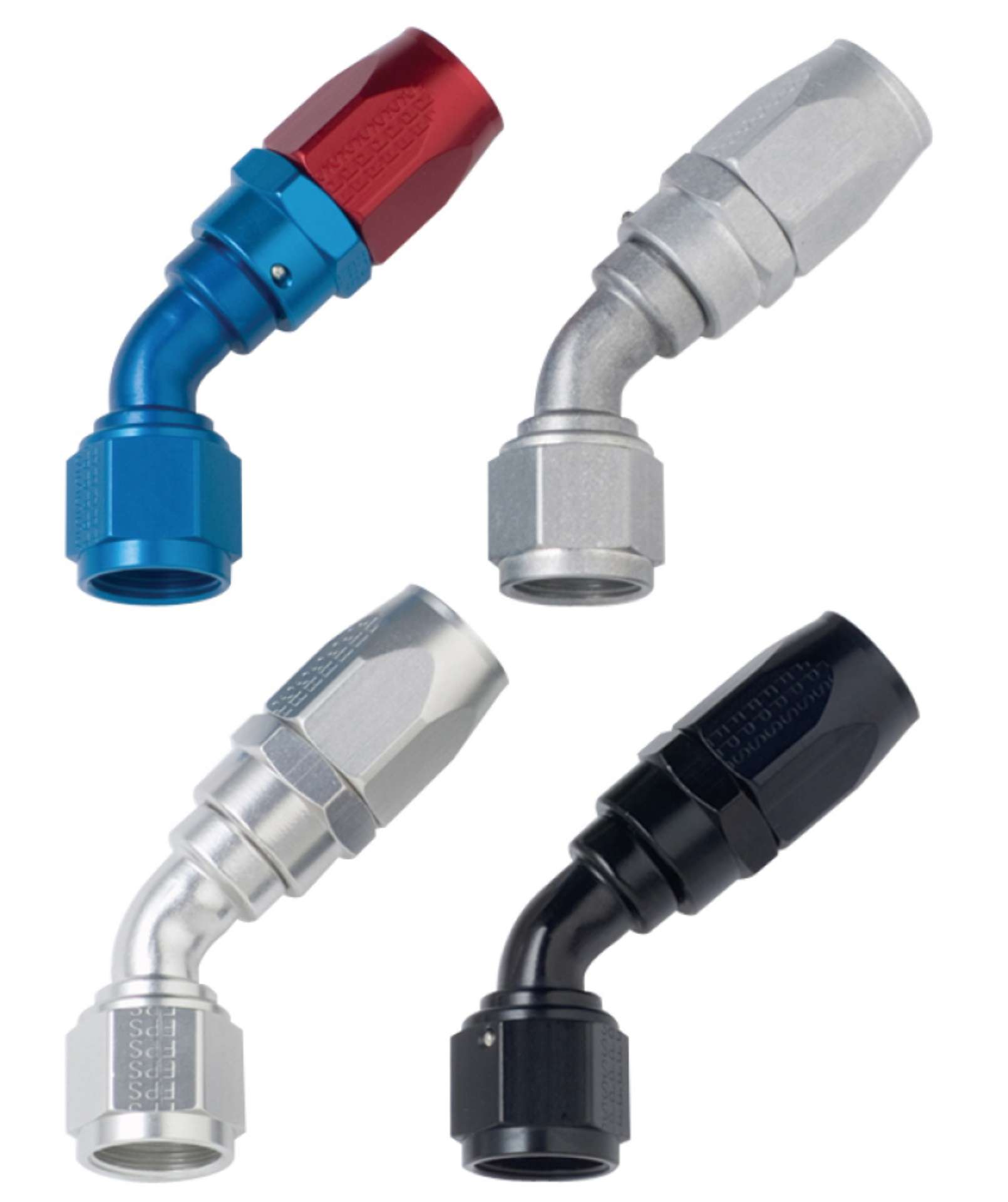 Picture of Fragola -6AN x 45 Degree Power Flow Hose End