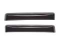 Picture of WeatherTech 00 Saturn LS Sedan Rear Side Window Deflectors - Dark Smoke