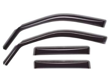 Picture of WeatherTech 98 Lincoln Navigator Front and Rear Side Window Deflectors - Dark Smoke