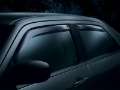 Picture of WeatherTech 00 Nissan Frontier 4 door Front and Rear Side Window Deflectors - Dark Smoke