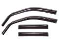 Picture of WeatherTech 00 Nissan Frontier 4 door Front and Rear Side Window Deflectors - Dark Smoke