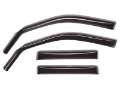 Picture of WeatherTech 00 Nissan Frontier 4 door Front and Rear Side Window Deflectors - Dark Smoke