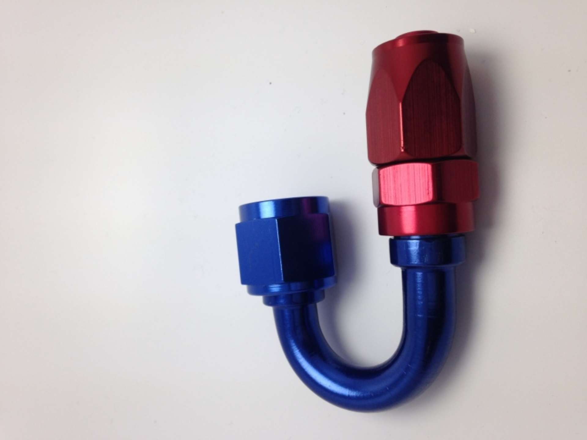 Picture of Fragola -6AN Nut x -8AN Hose 180 Degree Expanding Hose End