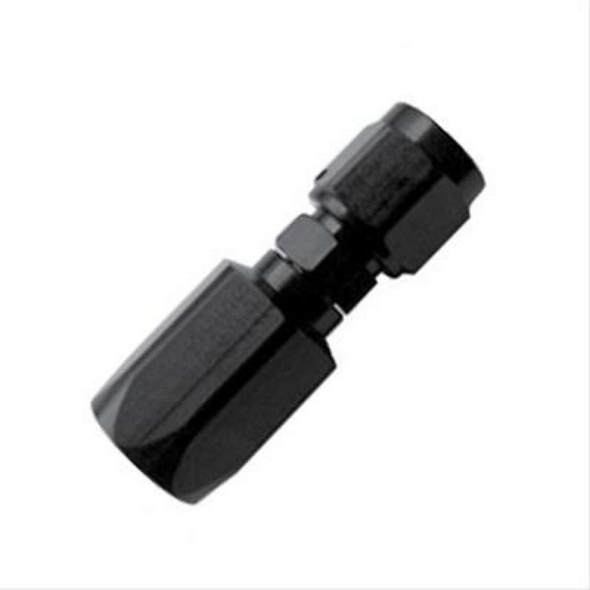 Picture of Fragola -6AN Straight Aluminum P-S Hose End - Black Only