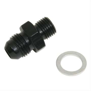 Picture of Fragola -6AN x 12mm x 1-25 Male Adapter-Solex - Black