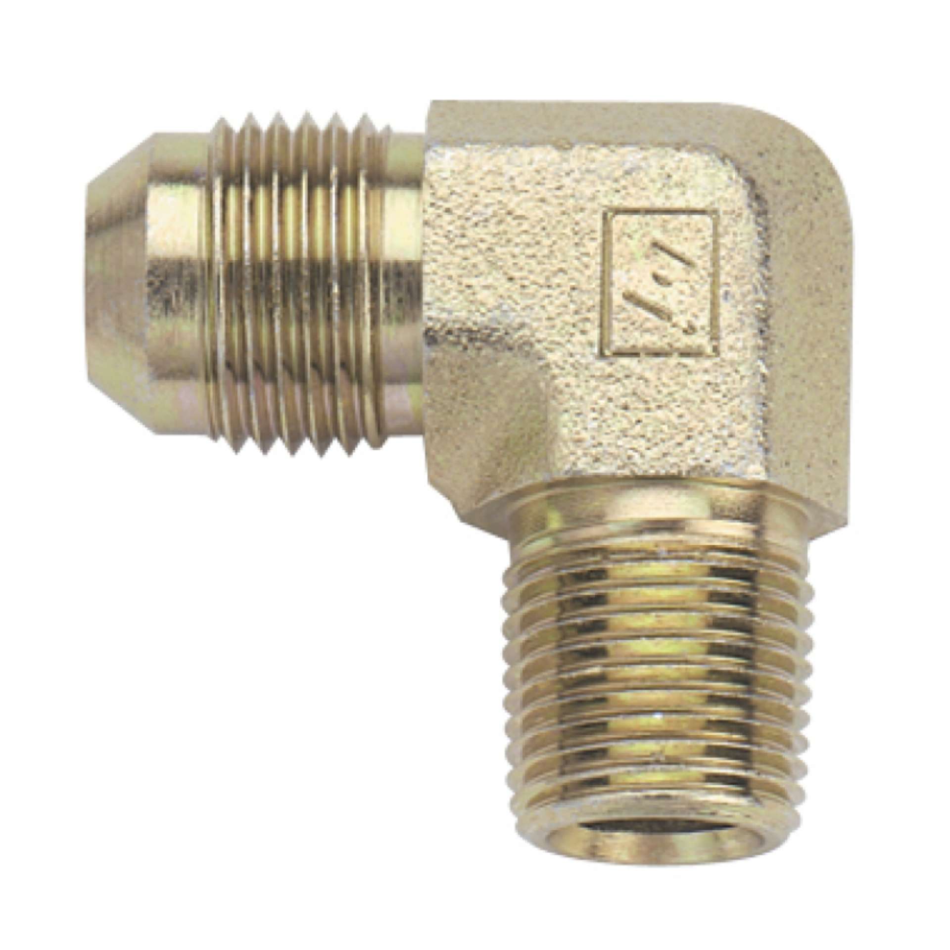 Picture of Fragola -6AN x 1-4 NPT 90 Degree Adapter - Steel