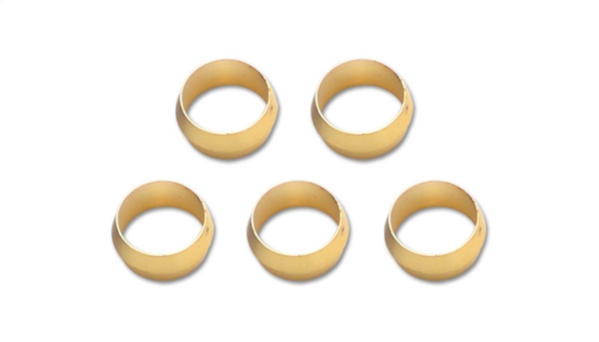 Picture of Vibrant Brass Olive Inserts 3-8in - Pack of 5