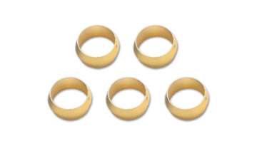 Picture of Vibrant Brass Olive Inserts 1-2in - Pack of 5