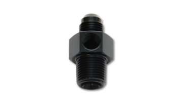 Picture of Vibrant -6AN Male to 3-8in NPT Male Union Adapter Fitting w- 1-8in NPT Port