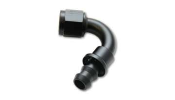 Picture of Vibrant Push-On 120 Degree Hose End Elbow Fitting - -8AN