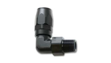 Picture of Vibrant Male NPT 90 Degree Hose End Fitting -6AN - 1-4 NPT