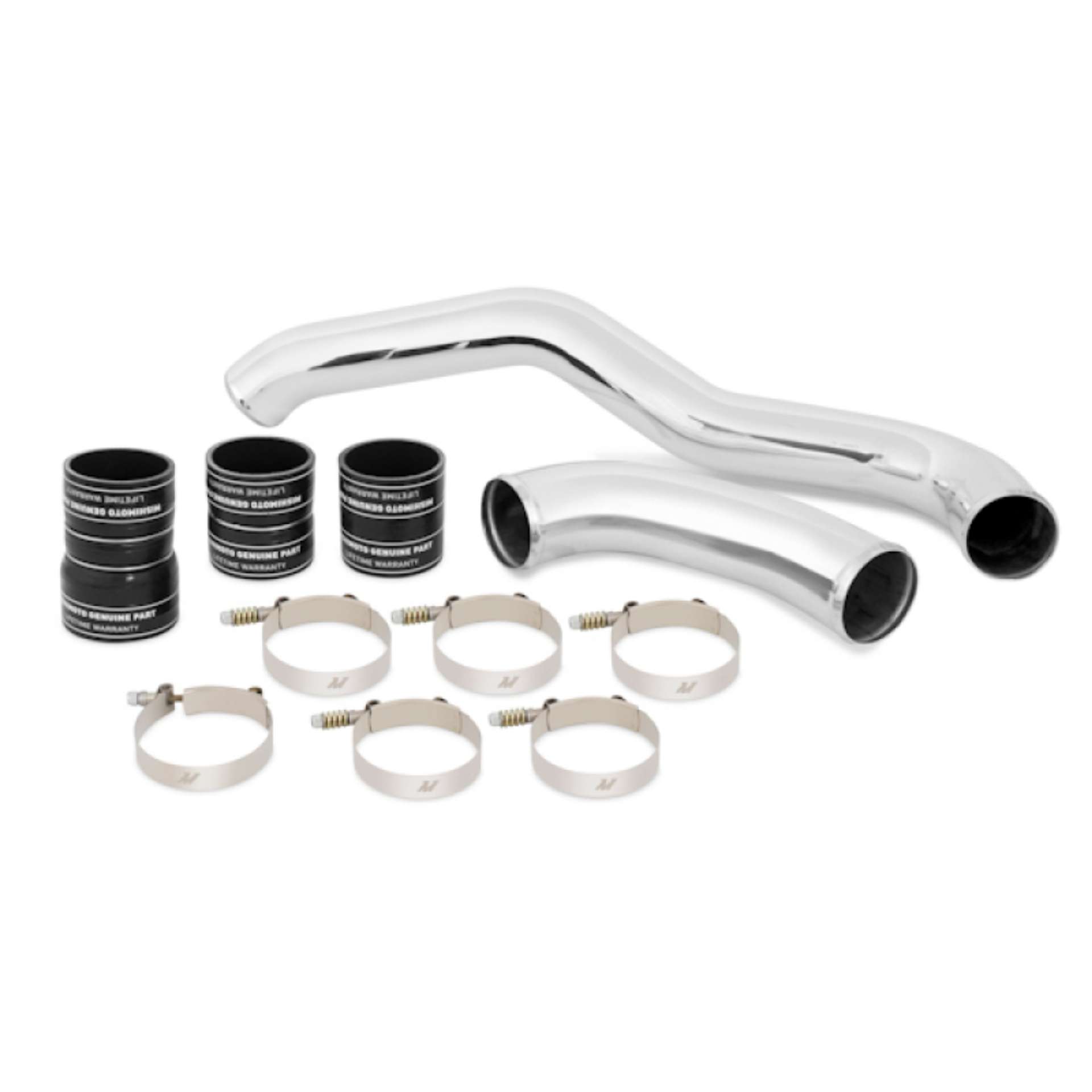 Picture of Mishimoto 08-10 Ford 6-4L Powerstroke Hot-Side Intercooler Pipe and Boot Kit