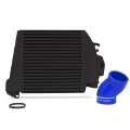 Picture of Mishimoto 08-14 Subaru WRX Top-Mount Intercooler Kit - Powder Coated Black & Blue Hoses