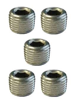 Picture of Torque Solution Stainless Steel 1-8 in NPT Plug: Universal 5 Pack