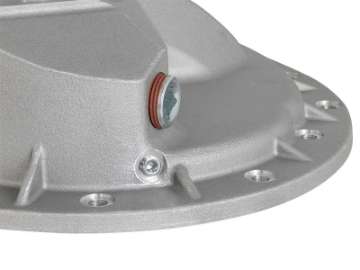 Picture of afe Front Differential Cover Raw; Street Series; Dodge Diesel Trucks 03-12 L6-5-9-6-7L td