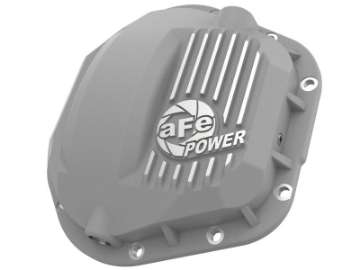 Picture of afe Front Differential Cover Raw; Street Series; Ford Diesel Trucks 94-5-14 V8-7-3-6-0-6-4-6-7L