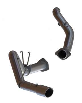 Picture of MBRP 2015 Ford F250-350-450 6-7L 4in Single Side Exit T409 Exhaust w- Down Pipe Includes 5in Tip