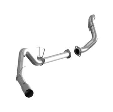 Picture of MBRP 2015 Ford F250-350-450 6-7L 4in Single Side Exit T409 Exhaust w- Down Pipe Includes 5in Tip
