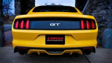 Picture of Corsa 2015-2017 Ford Mustang GT 5-0 3in Axle Back Exhaust Black Dual 4-5in Tip Sport