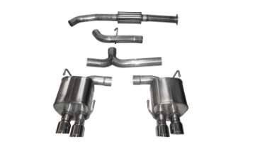 Picture of Corsa 2015-2021 Subaru WRX Cat Back Exhaust Polished Quad 3-5in Tips Sport