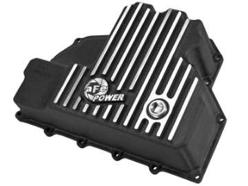 Picture of AFE Engine Oil Pan Black Machined; 14-16 Dodge RAM 1500 EcoDiesel 3-0L V6 td