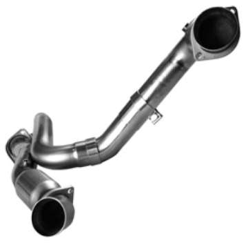 Picture of Kooks 01-06 GM 1500 Series Truck 3in GREEN Cat Dual Conn- Pipes that go to OEM Out- SS