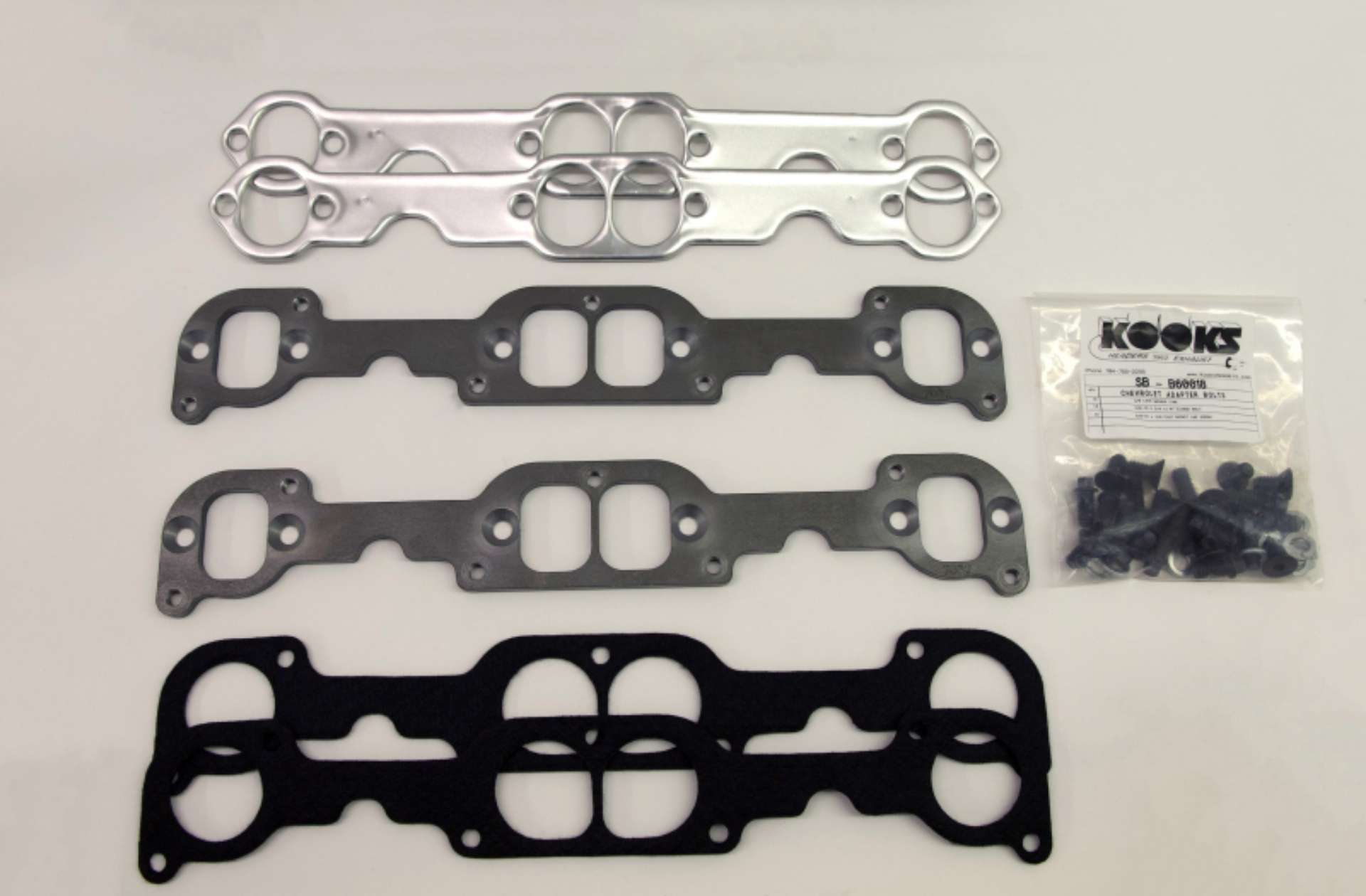 Picture of Kooks SB Chevy Sm Block Chevy Adapter Plate Kit