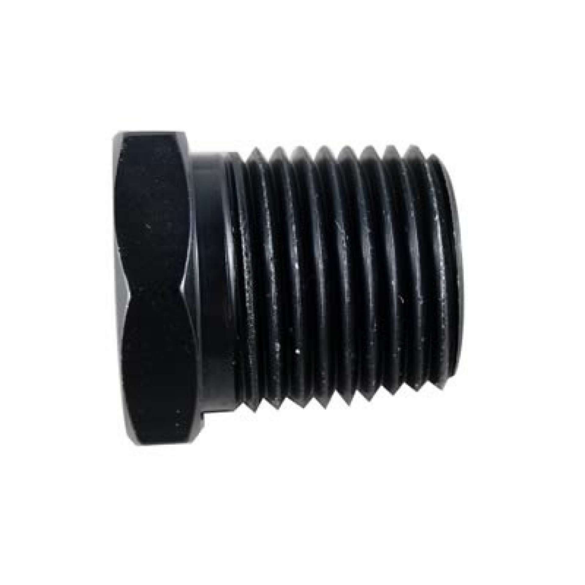 Picture of Fragola 1-4 Male Hex Pipe Plug - Black