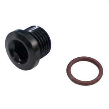 Picture of Fragola -4AN 7-16-20 Socket Hex Port Plug - Black