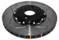 Picture of DBA 2012 Lotus Exige Front Slotted 5000 Series 2 Piece Rotor Assembled w- Black Hat