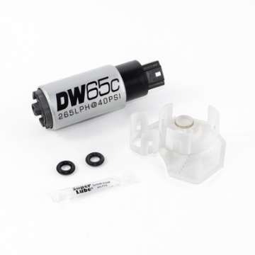 Picture of DeatschWerks 265 LPH Compact In-Tank Fuel Pump w- Set Up Kit 08-15 Mitsu EVO X, 06-13 MazdaSpeed 3-6