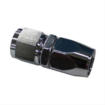 Picture of Fragola -12AN Straight Pro-Flow Hose End Chrome