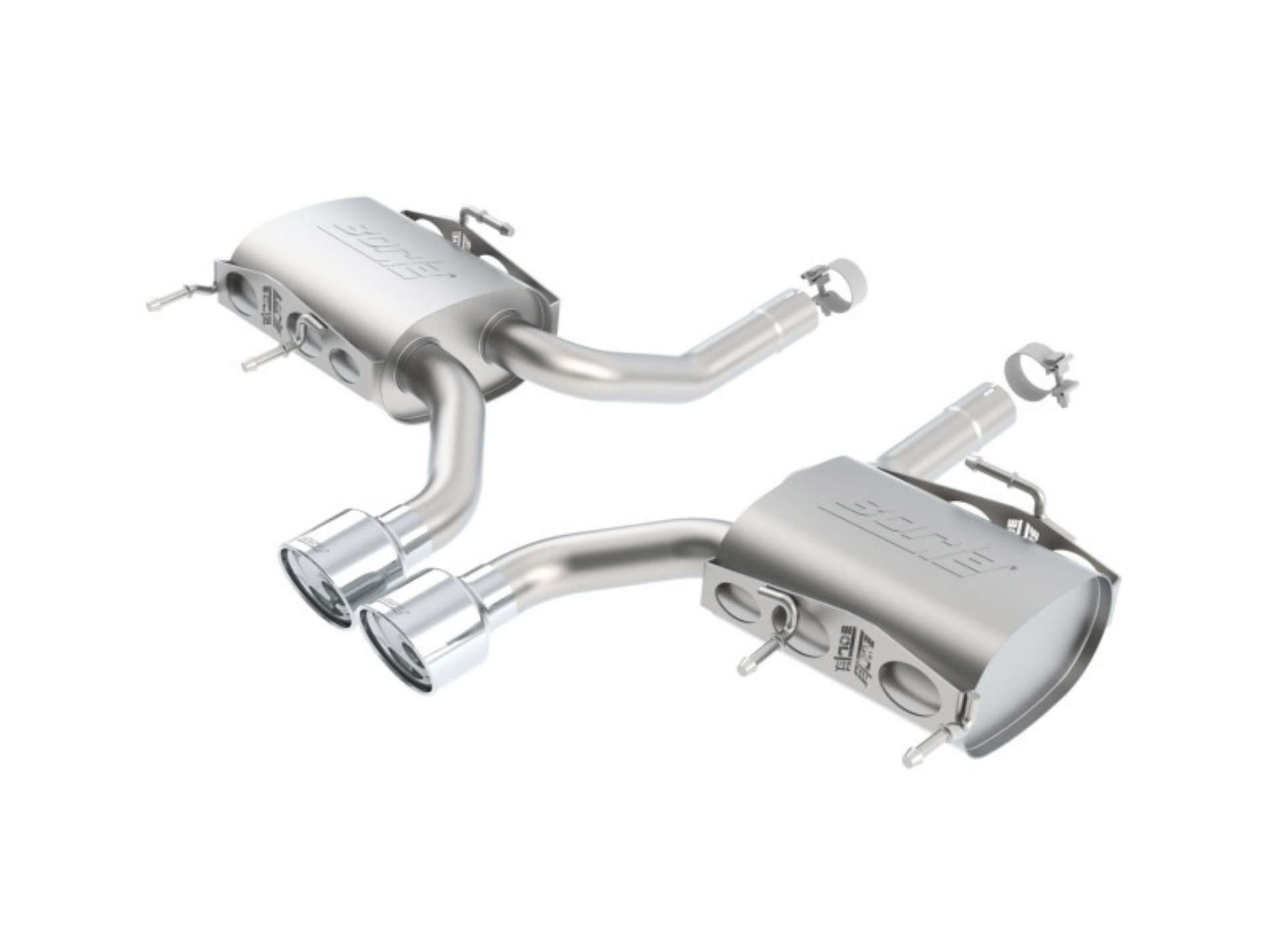 Picture of Borla 11-15 Cadillac CTS V Coupe 6-2L 8 cyl SS, S Type Exhaust rear section only