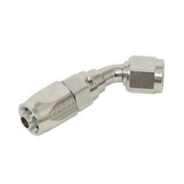 Picture of Fragola -8AN x 45 Degree Pro-Flow Hose End Chrome