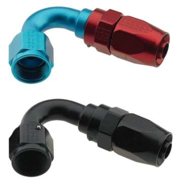 Picture of Fragola -4AN x 120 Degree Pro-Flow Hose End - Black