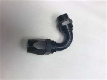 Picture of Fragola -12AN Male Rad- Fitting x 120 Degree Pro-Flow Hose End - Black