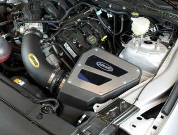 Picture of Airaid 2015 Ford Mustang 3-7L V6 Intake System Dry - Blue Media