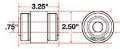 Picture of SPC Performance X Axis Sealed Flex Joint