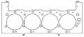 Picture of Cometic GM-Mercury 8-1L 496ci 4-280in -051 inch MLS Headgasket - LH