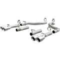 Picture of MagnaFlow Axle-Back, SS, 2-5in, Quad Split Rear 3-5in Tip 2015 Dodge Challenger 3-6L V6