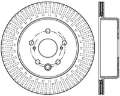 Picture of StopTech 13-14 Lexus GS300-350-400-430 Slotted Sport Rear Right Brake Rotor