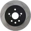 Picture of StopTech 13-14 Lexus GS300-350-400-430 Slotted Sport Rear Left Brake Rotor